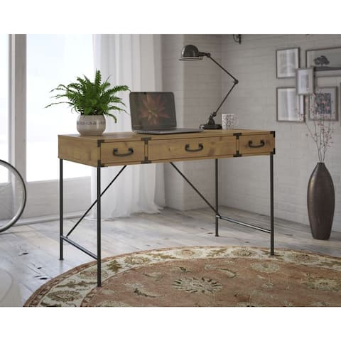 Ironworks 48W Writing Desk from kathy ireland Home by Bush Furniture