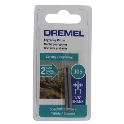 Dremel 2 1/32" Engraving Cutter 2-count
