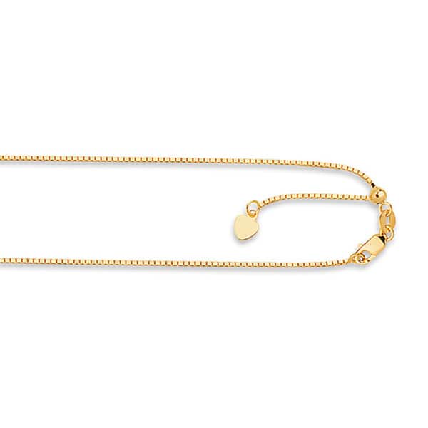 Details about 14K Solid Yellow Gold Box Chain Necklace 0.8 mm Lobster catch Details about 14K Solid Yellow Gold Box Chain Necklace 0.8 mm Lobster catch
