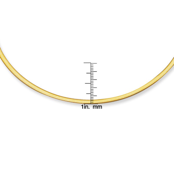 reversible white and yellow gold necklace