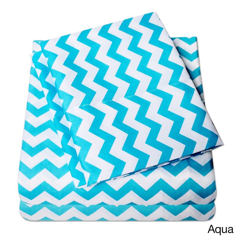 Incredibly Soft 4-Piece Chevron Bed Sheet Set