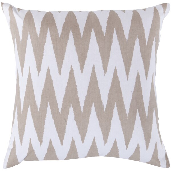 Decorative Snodland 22-inch Chevron Pillow Cover