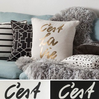 Artistic Weavers Decorative 18-inch High Feather Down or Polyester Filled Throw Pillow