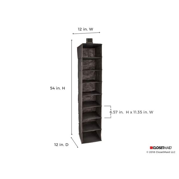 8 Packs Vertical Shelf Dividers Wire Shelf Closet Organizer