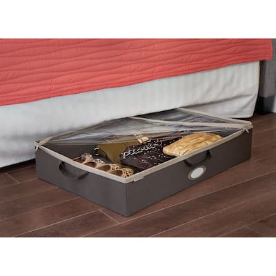 ClosetMaid Grey Under Bed Fabric Storage Bin