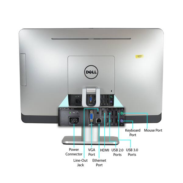 Shop Dell Optiplex 9010 Aio 23 Inch 3 3ghz Core I3 Cpu 8gb Ram 250gb Hdd Windows 10 Computer Refurbished Overstock