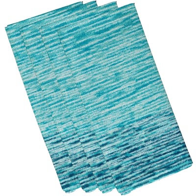 22-inch x 22 inch Ocean View Geometric Print Napkin