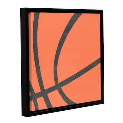 Alli Rogosich's 'BasketBall' Gallery Wrapped Floater-framed Canvas