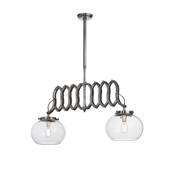 Beta Chandelier (Hip Vintage Gryson Ceiling Lamp) - Chandeliers For Bedrooms by Overstock.com
