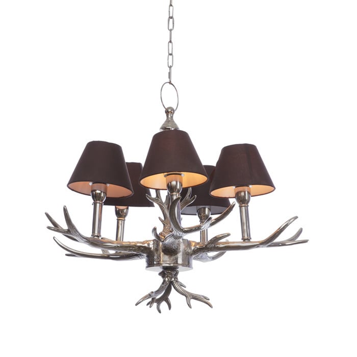 Antler Chandelier (Hip Vintage Bangor Chandelier) - Chandeliers For Bedrooms by Overstock.com