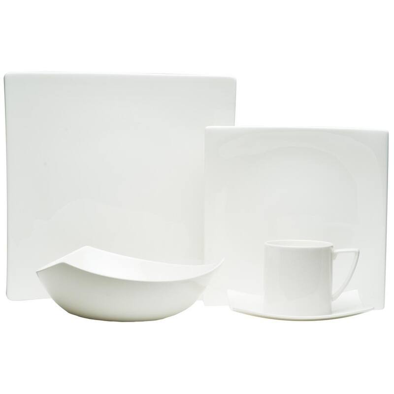 Red Vanilla Extreme White 20-piece Dinner Set
