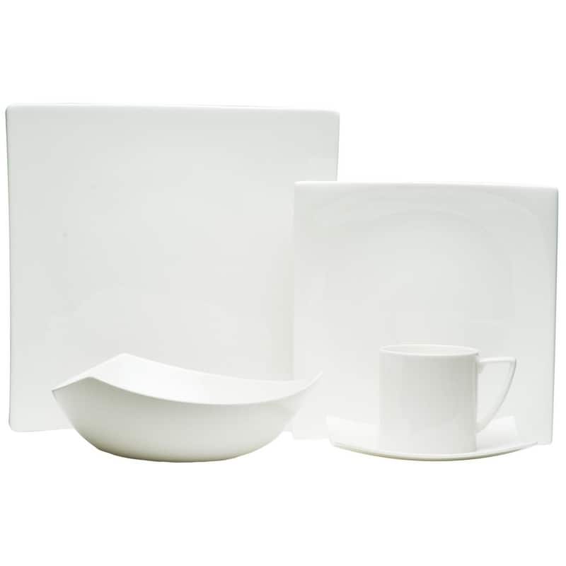Red Vanilla Extreme White 20-piece Dinner Set