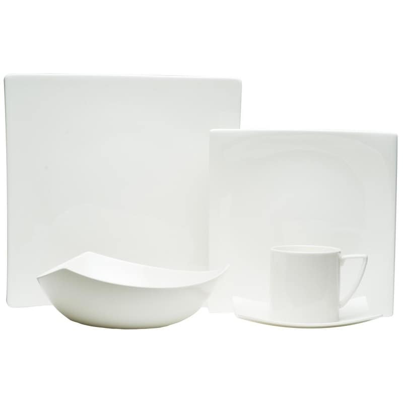 Red Vanilla Extreme White 20-piece Dinner Set