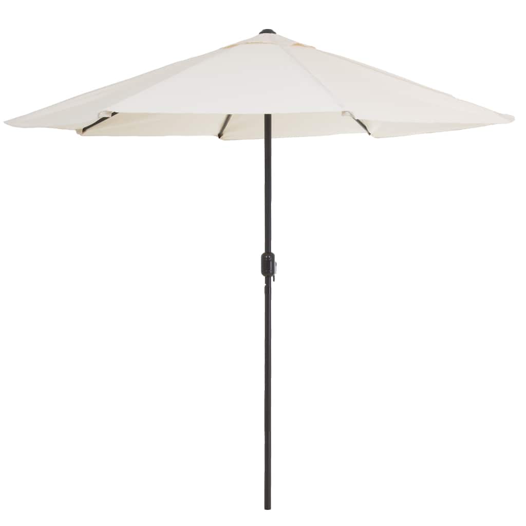 Pure Garden 9-foot Aluminum Patio Umbrella with Auto Crank - Tan