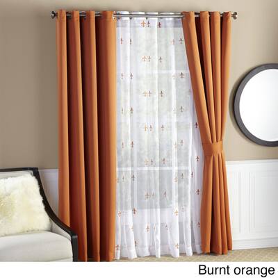 Buy Orange 63 Inches Curtains Drapes Online At Overstock Our