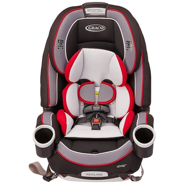 Graco Cougar 4ever Black Grey Red Metal Plastic All In One Car Seat Overstock 11597655