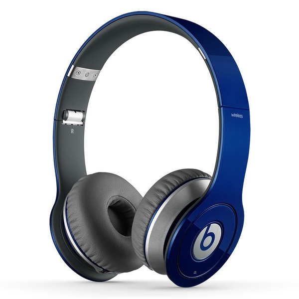 Shop Beats By Dre Blue Solo Wireless Headphones (Refurbished) - Free ...