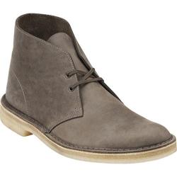clarks desert boots mens grey