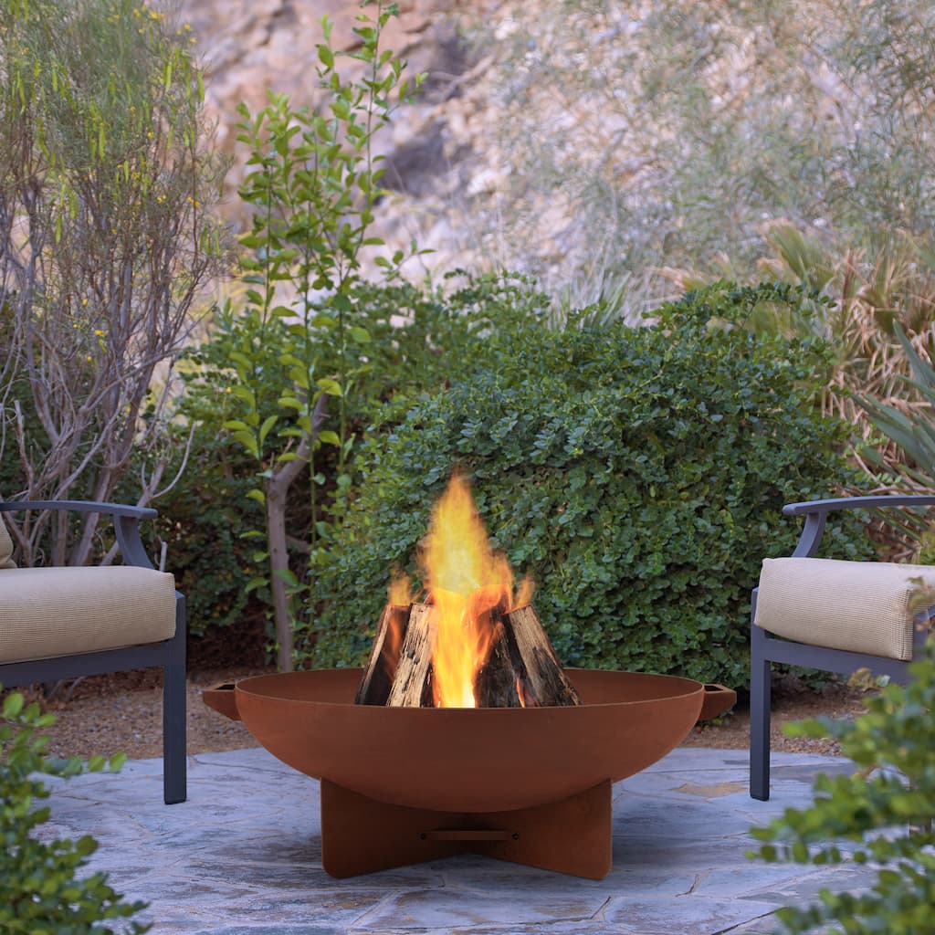 Anson Round Fire Bowl by Real Flame
