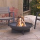 preview thumbnail 1 of 3, Real Flame Grey Anson Fire Bowl Grey