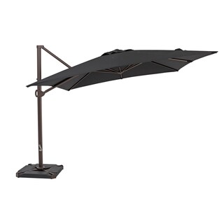 Jewett Cameron Companytrueshade Plus 10 Foot Cantilever Square Umbrella Black Dailymail