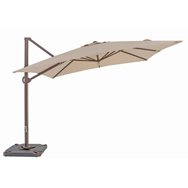 TrueShade Plus 10-foot Cantilever Square Umbrella