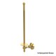preview thumbnail 6 of 14, Wall Mounted Paper Towel Holder Unlacquered Brass