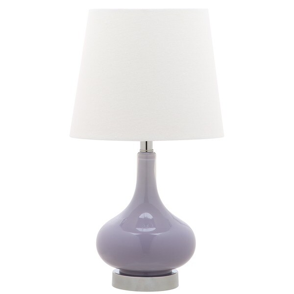 Safavieh Kids Lighting 17 5 Inch Amy Purple Mini Table Lamp Safavieh Kids Lighting 17 5 Inch Amy Purple Mini Table Lamp Free Shipping Today 11600908