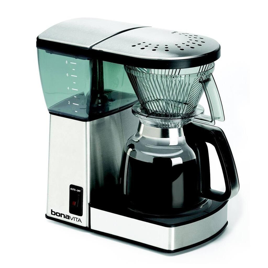 Bonavita BV1800 8-Cup Coffee Maker with Glass Carafe Bundle
