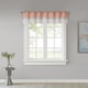 preview thumbnail 2 of 19, Madison Park Infinity Polyoni Pintuck Window Valance Coral