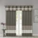 preview thumbnail 10 of 19, Madison Park Infinity Polyoni Pintuck Window Valance