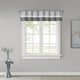 preview thumbnail 7 of 19, Madison Park Infinity Polyoni Pintuck Window Valance Grey