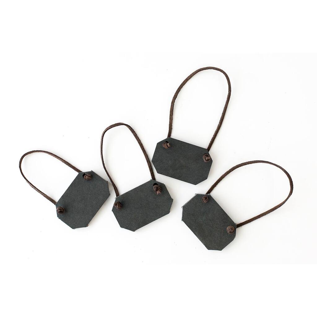 Slate Spirit Tag (Set of 4)