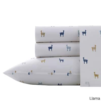 Poppy & Fritz Cotton Percale Printed Bed Sheet Sets