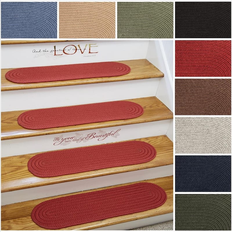 Rhody Rug Woolux Braided Wool Flatweave Oval Rug