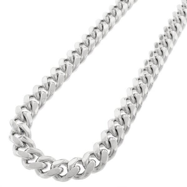 Shop Sterling Silver 12.5mm Miami Cuban Curb Link Thick Solid 925 ...