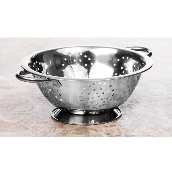 High Quality 5-Quart Deep Stainless Steel Colander - Free Shipping On ...