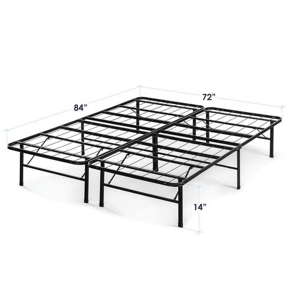 California King Size Bed Frame Platform 14 Inch Crown Comfort Bed