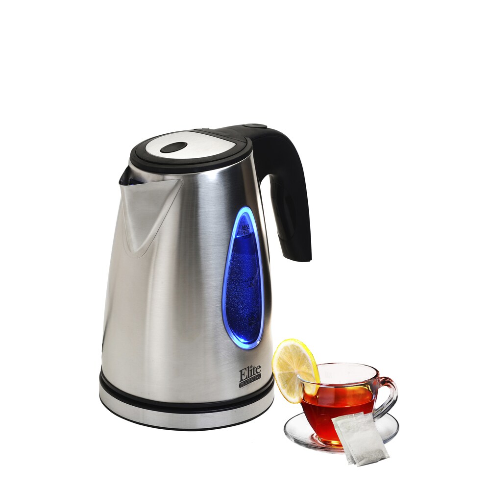 EliteElite Platinum EKT 1271 1.7 liter EliteElite 1.7 Liter Glass Cordless