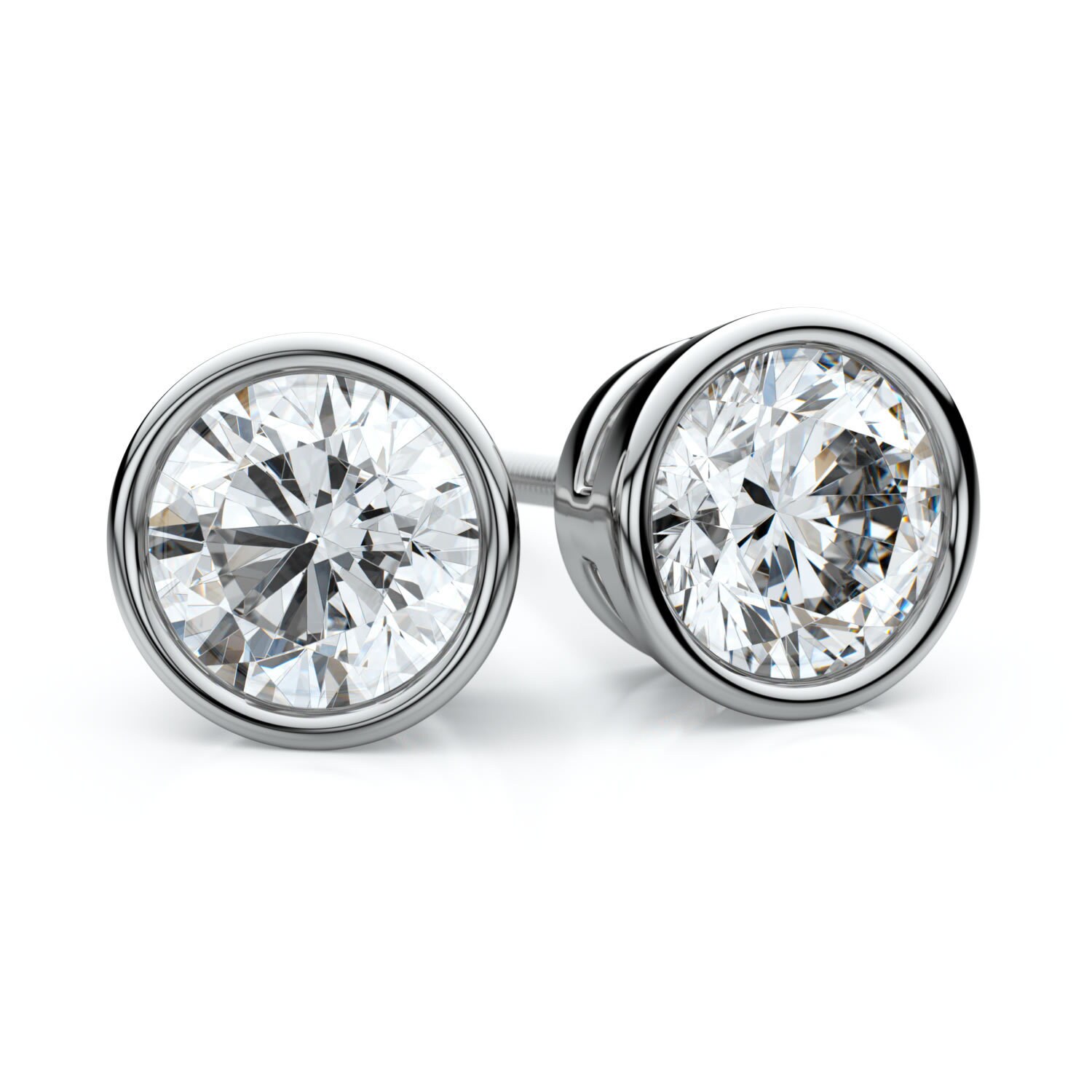 si1 diamond earrings