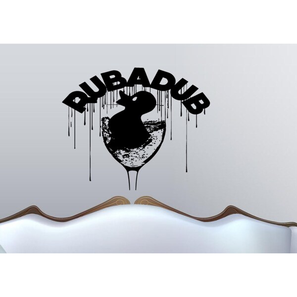 Shop Rub A Dub Wall Art Sticker Decal Free Shipping On Orders Over