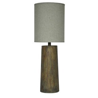 Crestview Collection 37 in. Natural Wood Table Lamp