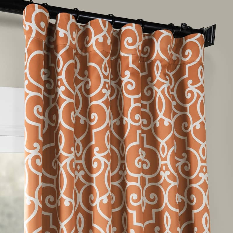 Exclusive Fabrics Nouveau Room Darkening Curtain Panel Pair (2 Panels)