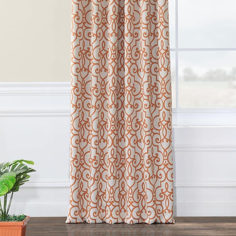 Exclusive Fabrics Nouveau Room Darkening Curtain Panel Pair (2 Panels)