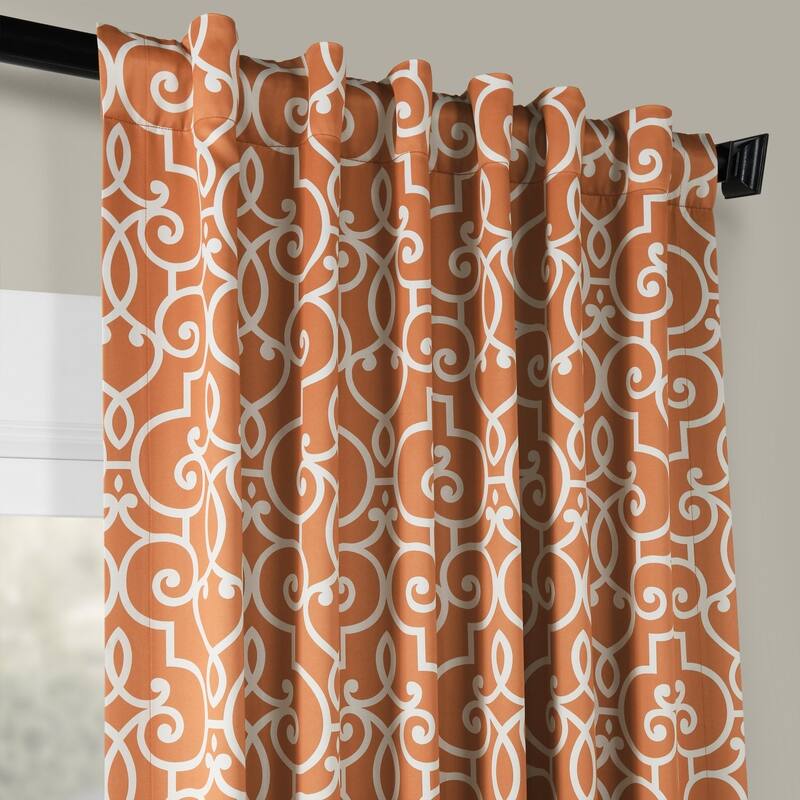 Exclusive Fabrics Nouveau Room Darkening Curtain Panel Pair (2 Panels)