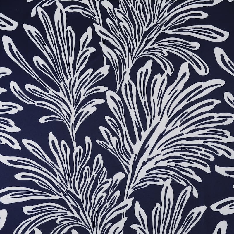 Exclusive Fabrics Palm Room Darkening Curtain Panel Pair