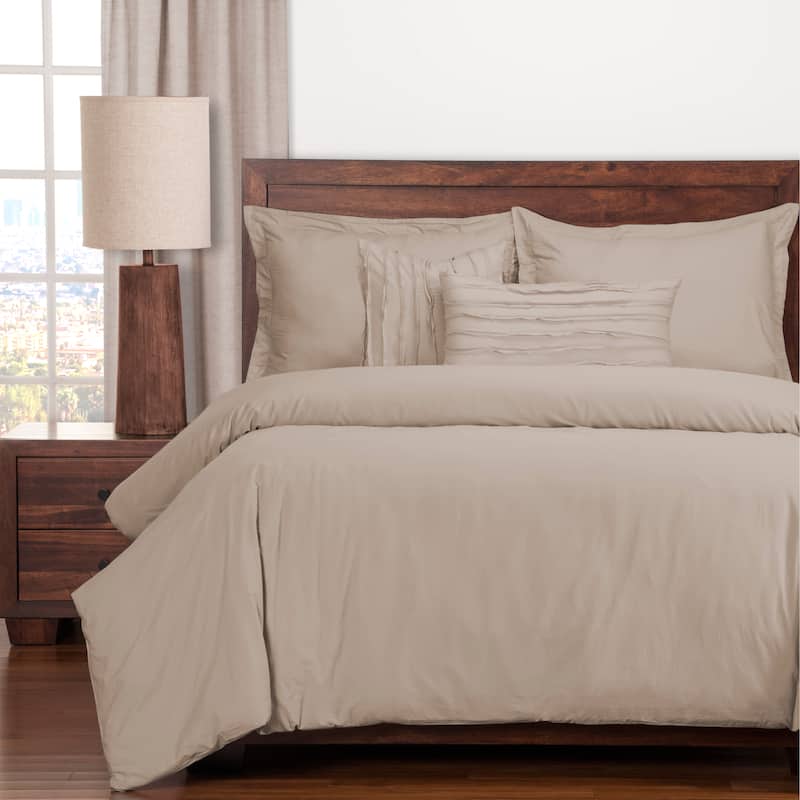 Siscovers Classic Cotton Luxury 6-piece Comforter Set - Almond - Queen