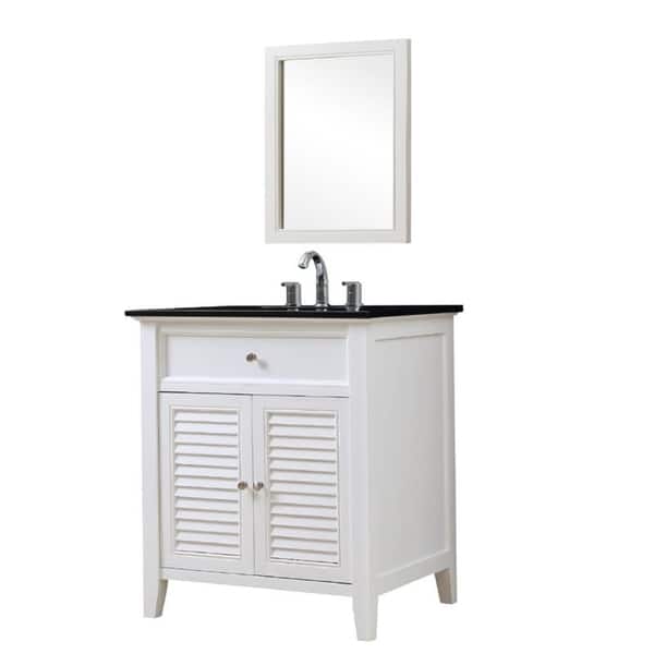 Direct Vanity Sink 32 Inch Shutter Spa White Direct Vanity Sink 32 Inch Shutter Spa White