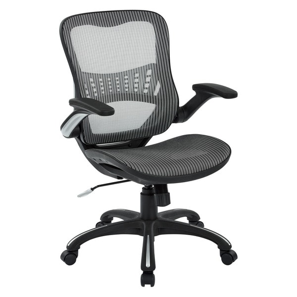 Shop Black Mesh Seat and Back Manager's Chair - Free Shipping Today