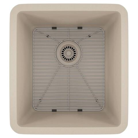 Lexicon Platinum 1618 Quartz Composite Single Bowl Kitchen Sink